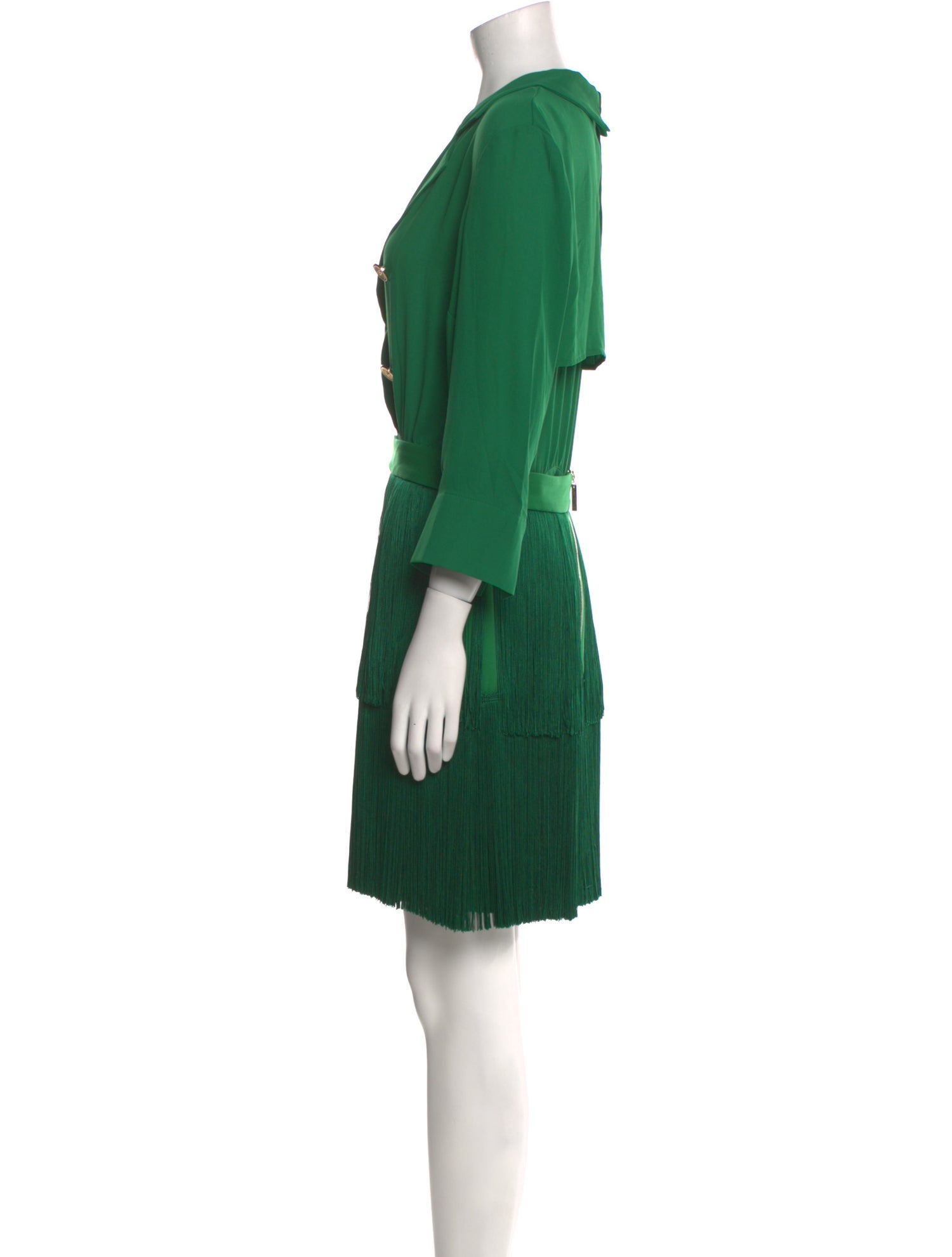 Elisabetta Franchi V-Neck Mini Dress
